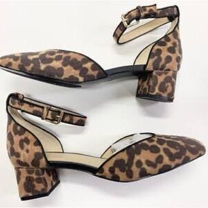 NWOT Cabi Kitten Ankle Strap Heel